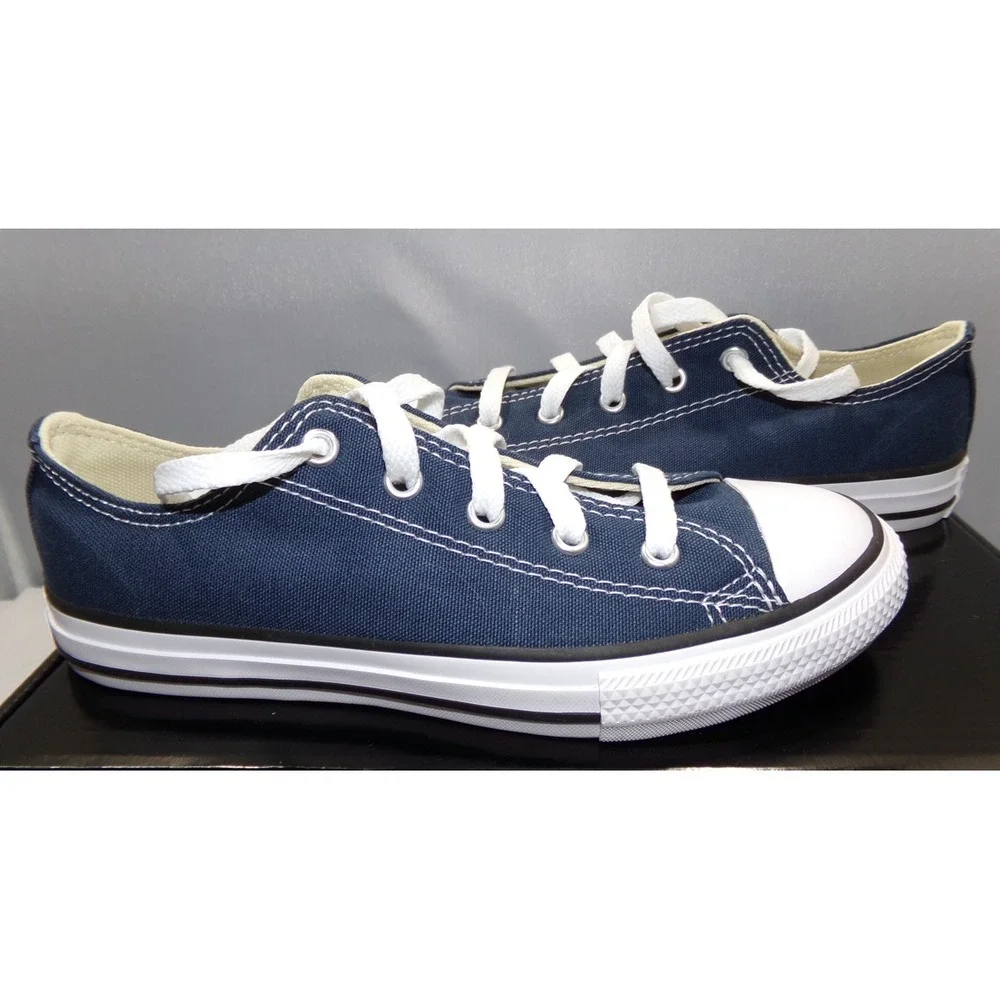 Converse Chuck Taylor‎ All Star Low Top Sneakers Blue Size 3.5